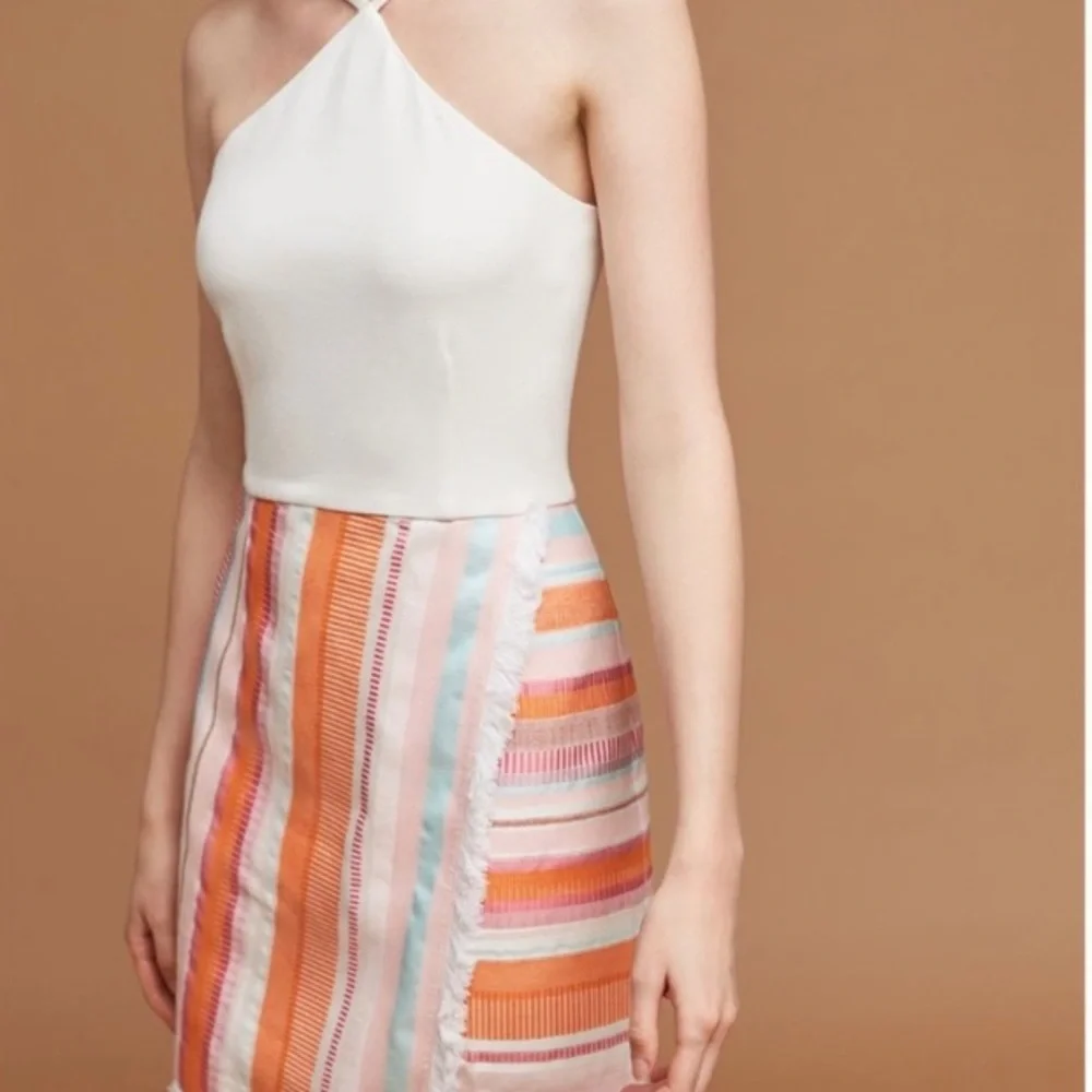 Anthropologie Hutch Kalyn Halter Dress 0 - Picture 8 of 12